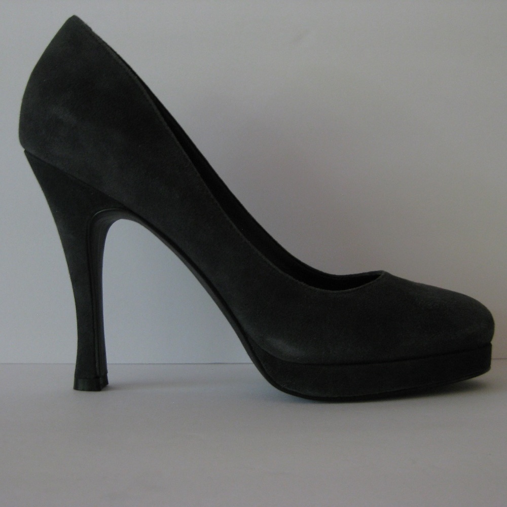 Bcbgeneration "Dania" Suede Gray Pump - image 1
